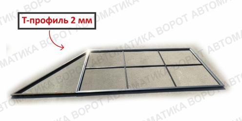 Комплект DELUXE для откатных ворот с шиной 6,5 м + привод NI600Z + рейки 5 шт + каркас 4000х2000 мм  (GateMotors)