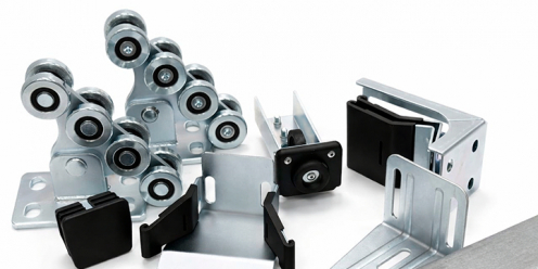 Комплект делюкс для откатных ворот с шиной 5 м + каркас 3600х2000 мм